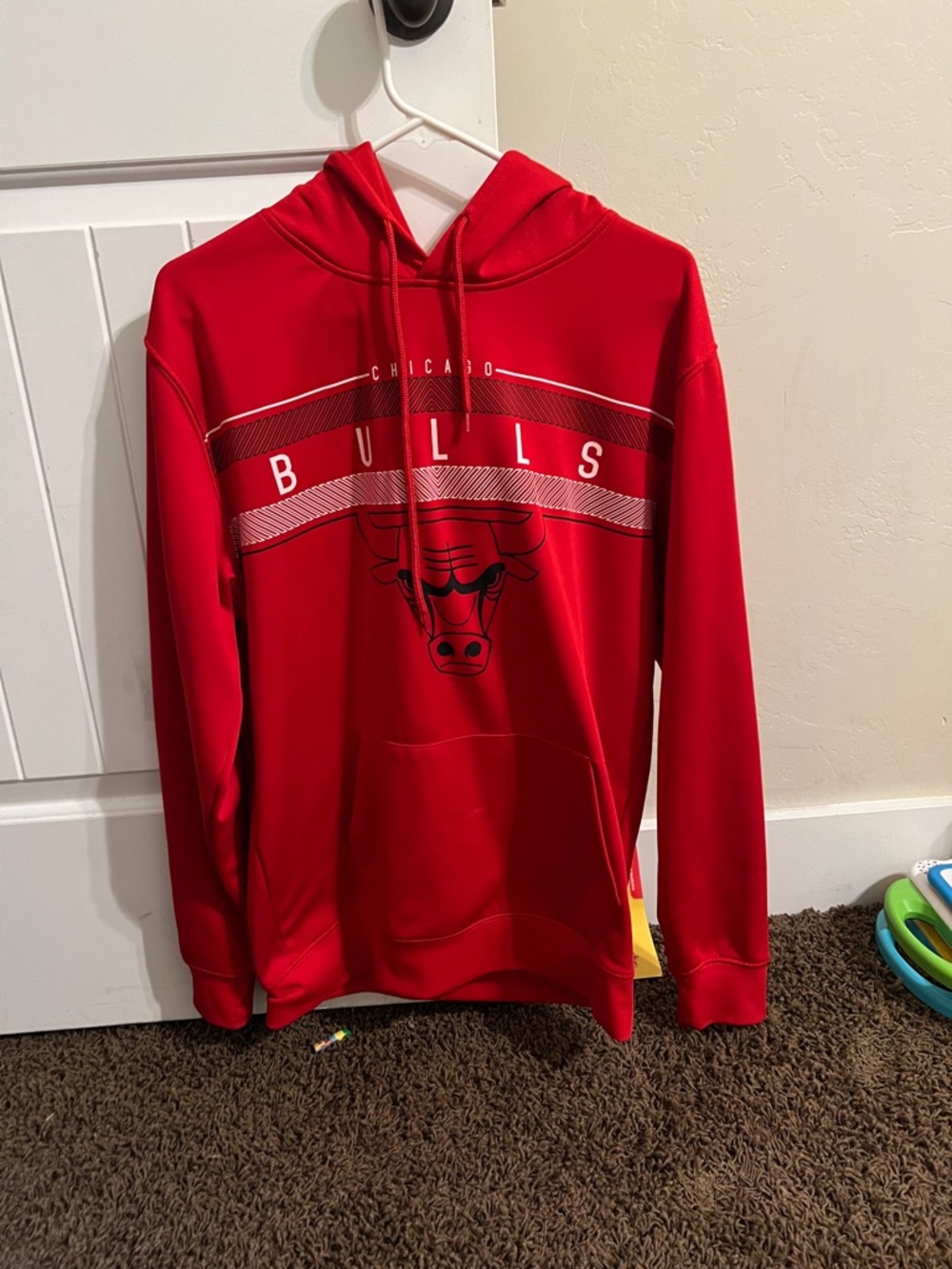 Unk Red Chicago Bulls Performance Hoodie